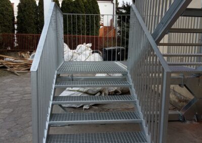 Schody przeciwpożarowe produkcja Grudziądz