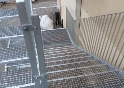 Schody przeciwpożarowe produkcja Grudziądz