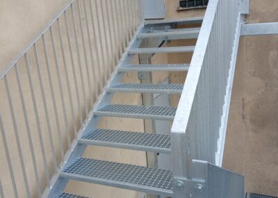 Schody przeciwpożarowe produkcja Grudziądz