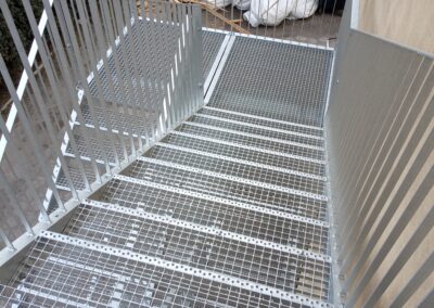 Schody przeciwpożarowe produkcja Grudziądz