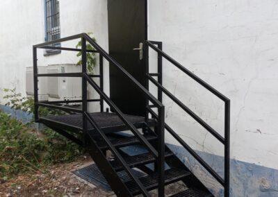 Schody zewnętrzne metalowe produkcja Grudziądz