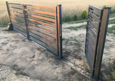 Bramy do posesji na zamówienie - Grudziądz